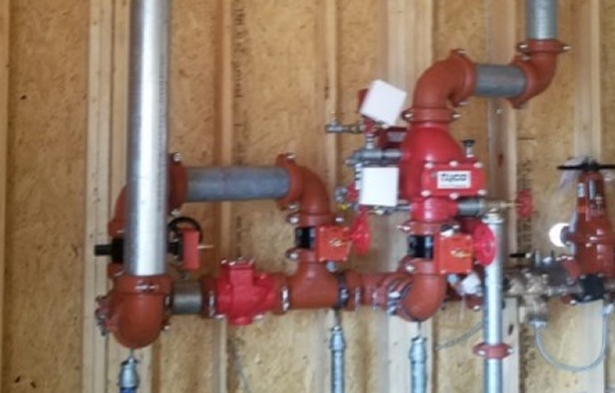 dry system riser